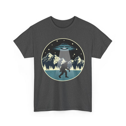 Bigfoot Shirt Bigfoot Abduction, Sasquatch Alien Space Lovers Gifts Shirt