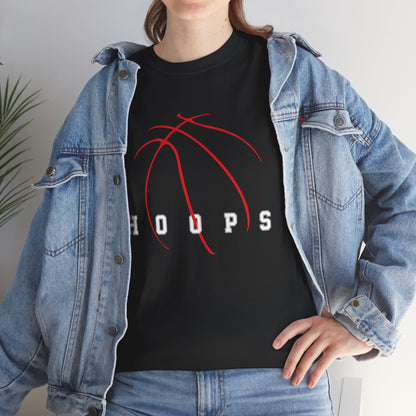 Hoops Basketball Shirt, Basketball Player, Sports Basketball Fans Women Men T-Shirt