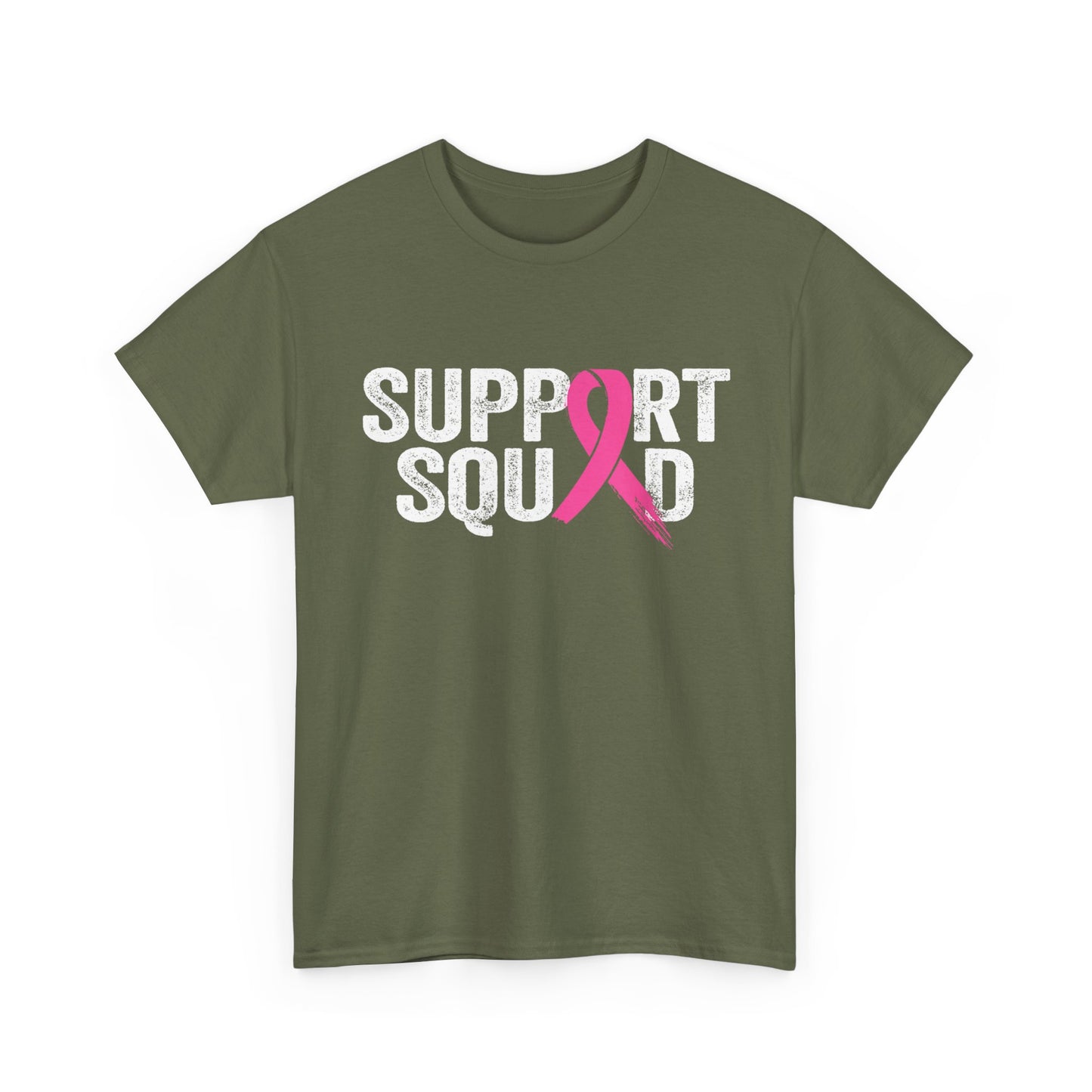 Breast Cancer Awareness T-Shirt, Support Squad, Breast Cancer Pink Ribbon Shirt