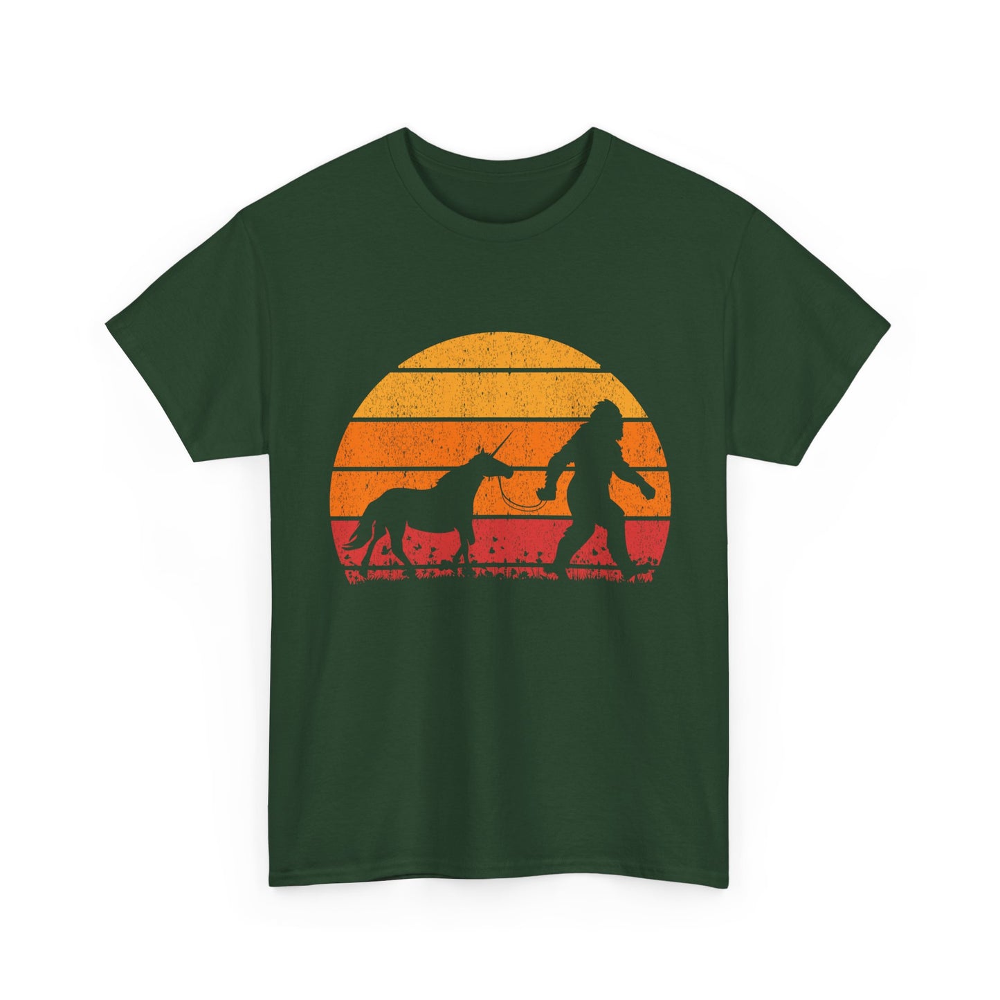 Sasquatch Unicorn T-Shirt, Bigfoot Lovers Gifts, Bigfoot Believers Women Men Shirt