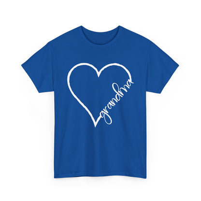 Grandma Shirt, Heart Grandmother, Gigi Mother's Day Granny Gifts T-Shirt