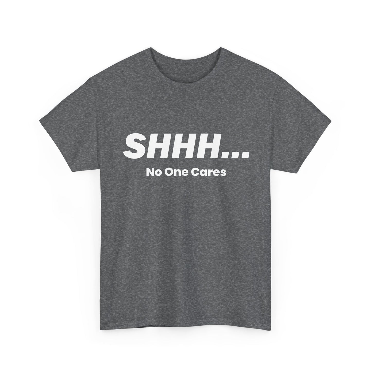 Car Gut Shirt, Cars Owner, Car Racing Lovers Gifts, Shhh No One Cares T-Shirt