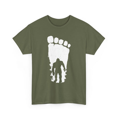Bigfoot Shirt, Bigfoot Footprint, Sasquatch Lovers Gifts, Bigfoot Believers T-Shirt