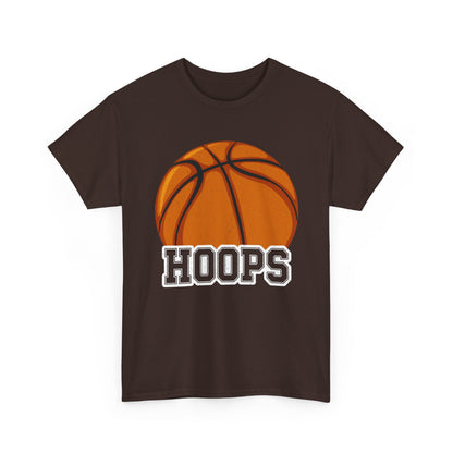 Hoops Basketball Shirt, Basketball Lovers Sport, Basketball Player Women Men T-shirt