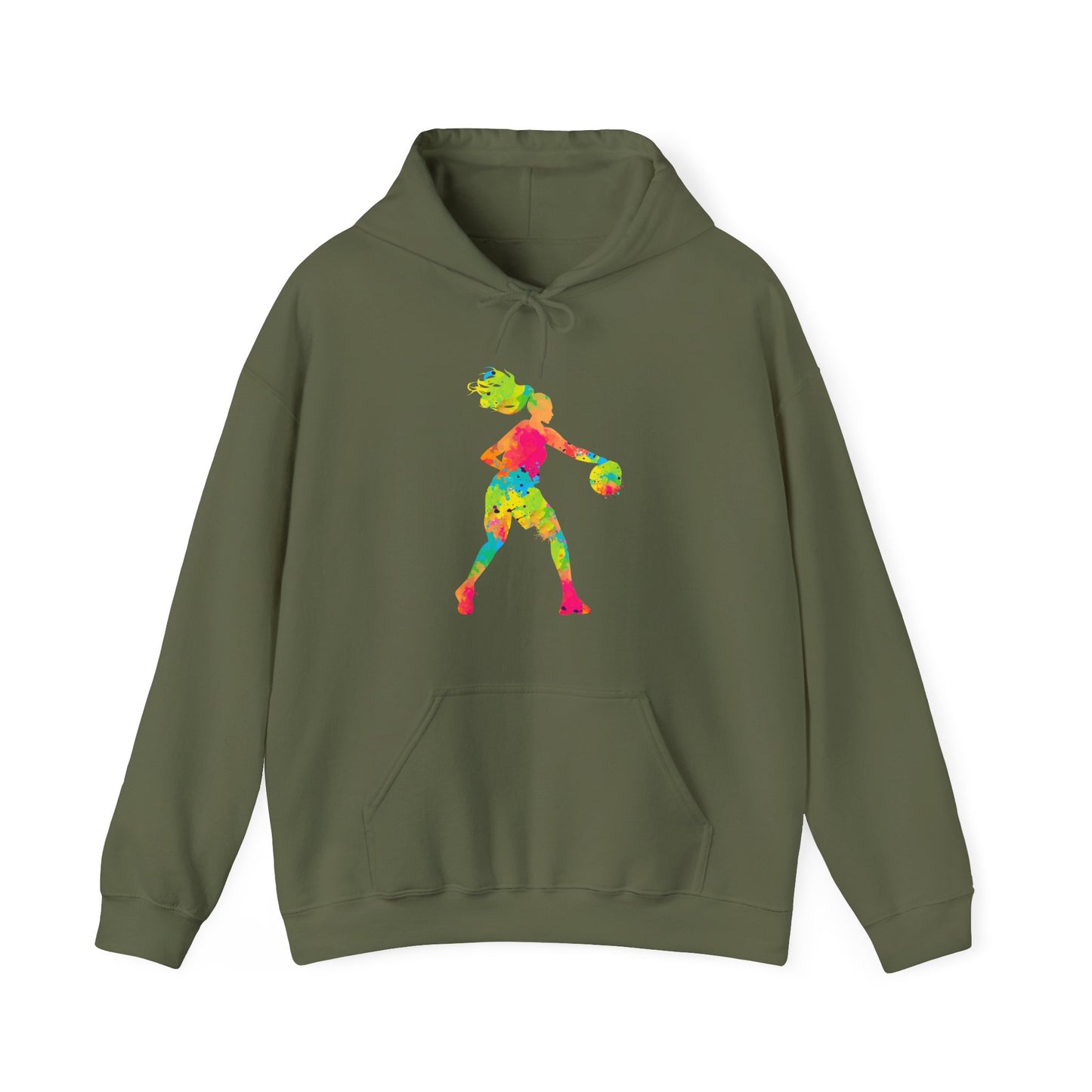 Basketball Girl Hoodie, Basketball Sport Lovers, Basketball Player Women Girls Hoodie
