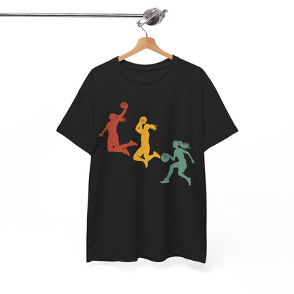 Basketball Girl T-Shirt, Basketball Sports Lovers, Basketball Player Women Girls T-Shirt