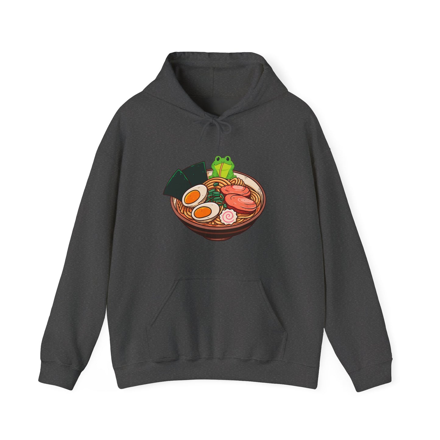 Kawaii Frog Shirt, Kawaii Frog Eating Ramen, Japanese Food Lovers Women Men T-Shirt