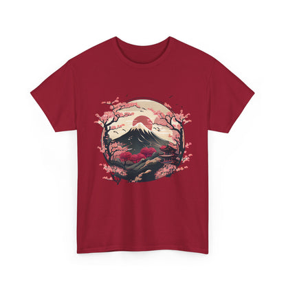 Japanese Art Shirt, Cherry Blossoms, Japanese Culture Lovers Women Men T-Shirt