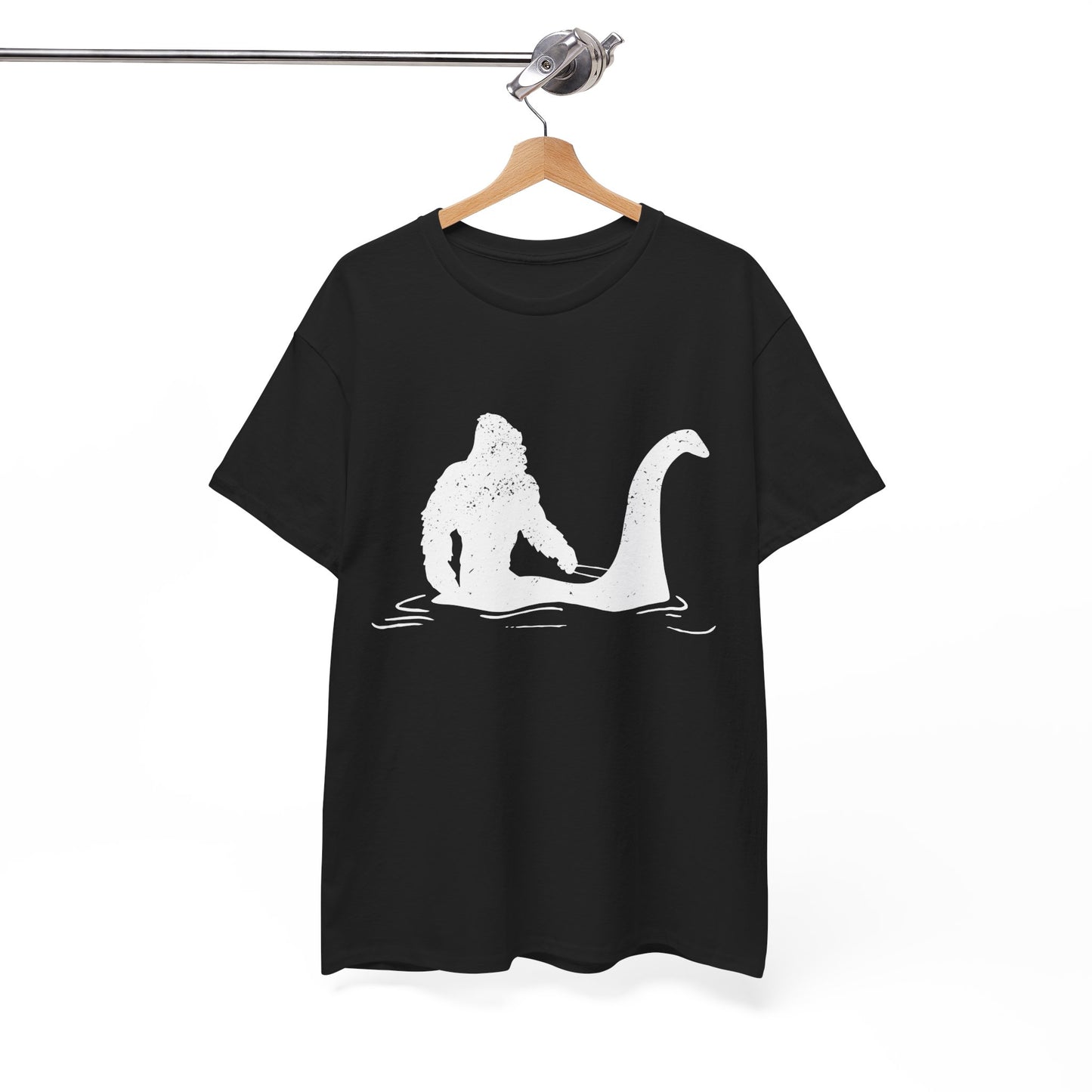 Bigfoot Shirt, Bigfoot Dinosaur, Sasquatch Monster Bigfoot Lovers Fun Shirt