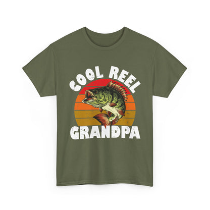 Fishing Shirt, Cool Reel Grandpa, Fisherman Grandpa, Fishing Season Lovers Gift Shirt