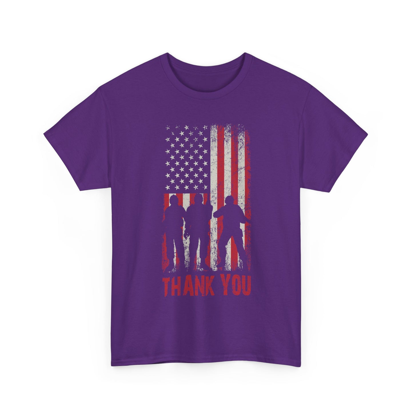 Veteran Shirt, Thank You, Veterans American Flag Patriotic T-Shirt
