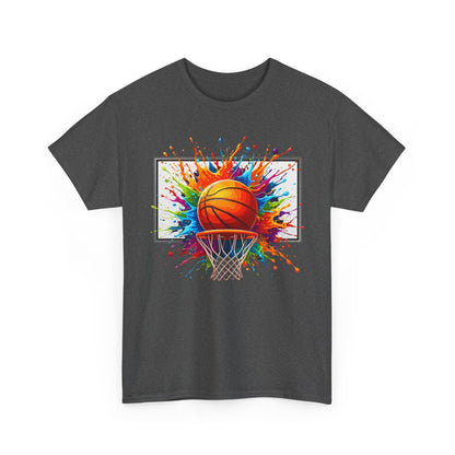 Basketball T-Shirt, Basketball Player, Basketball Sports Lovers, Basketball Colorful Shirt