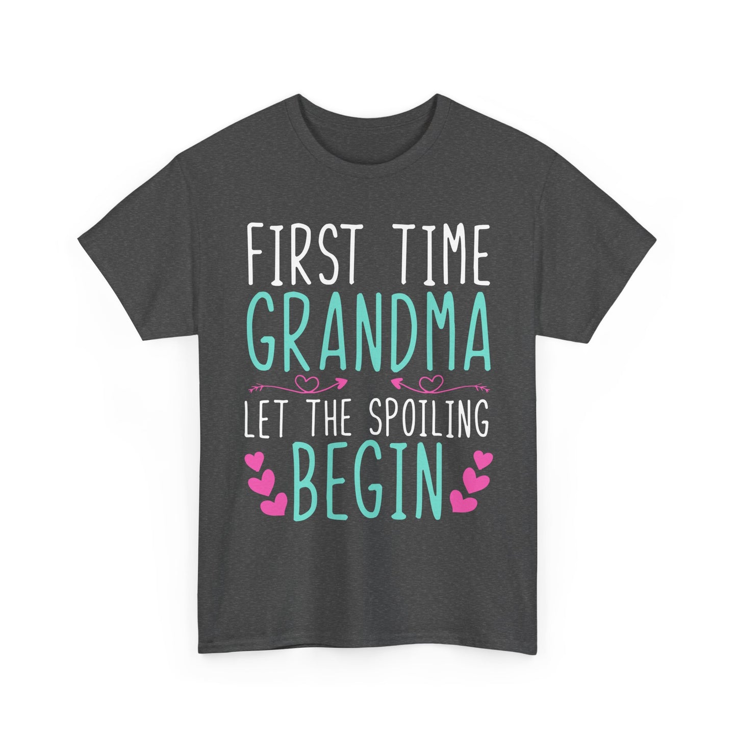 Grandma Shirt, First Time Grandma Let The Spoiling Begin Mother's Day T-Shirt