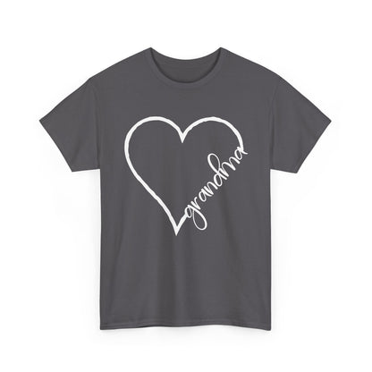 Grandma Shirt, Heart Grandmother, Gigi Mother's Day Granny Gifts T-Shirt