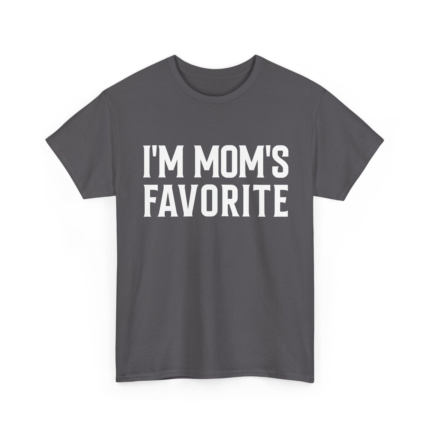 Mom T-Shirt, I'm Mom's Favorite, Funny Kid Saying Birthday Kids T-Shirt