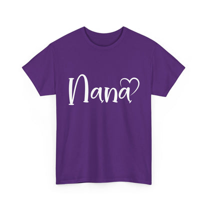 Nana Heart Shirt, Grandmother Granny Mother's Day Women Gifts Shirt