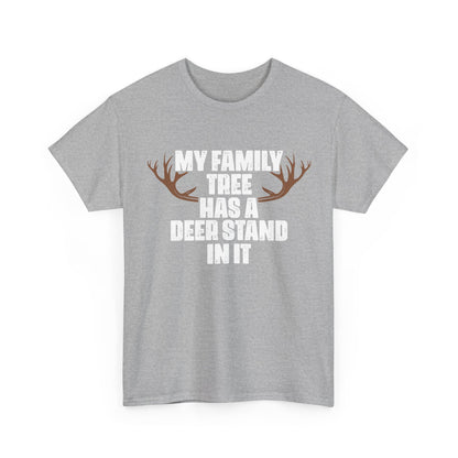 Deer Hunting Shirt, My Family Tree Has A Deer Stand In It Hunting Season Lovers Hunters Funny T-Shirt