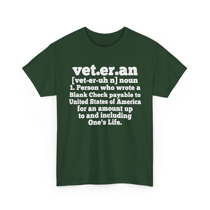 Veteran Definition Shirt, Veteran Dad Grandpa, Veterans Day Patriotic Shirt