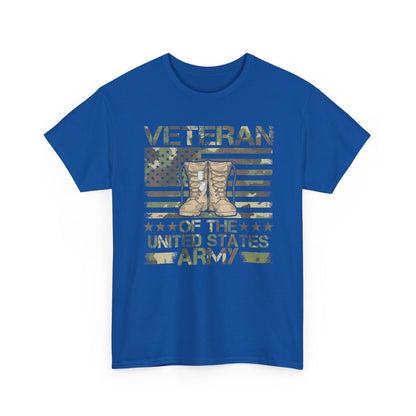 Veterans Day Shirt, Veteran Camo American Flag, Veteran Dad Men T-Shirt
