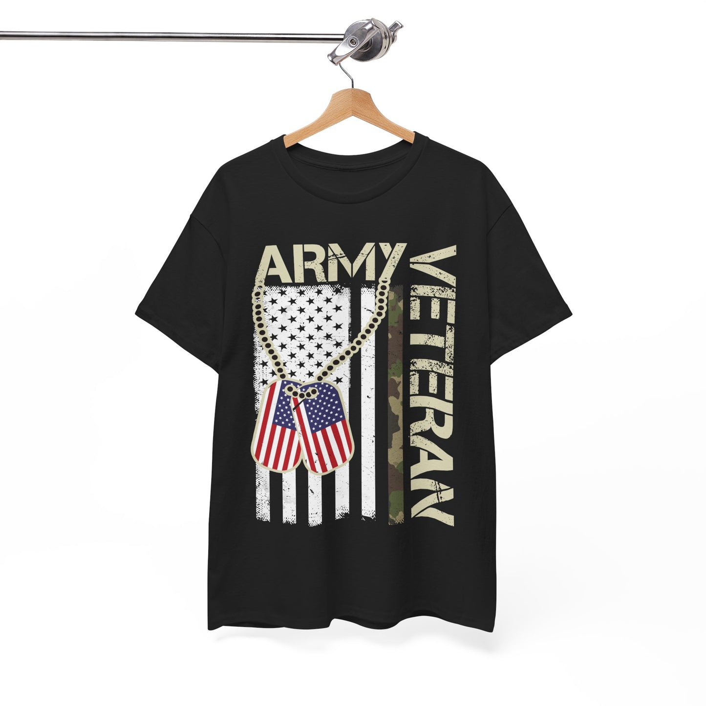 Veteran American Flag T-Shirt, Veteran's Day Independence Day Men Dad Shirt