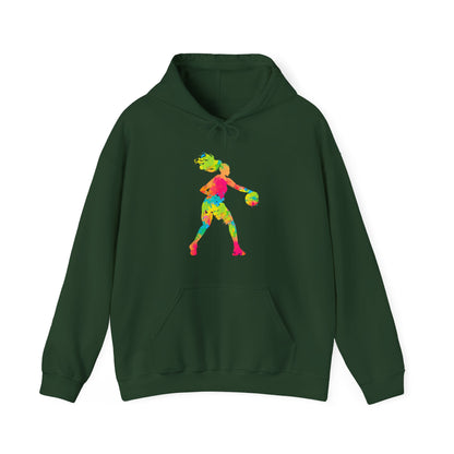 Basketball Girl Hoodie, Basketball Sport Lovers, Basketball Player Women Girls Hoodie