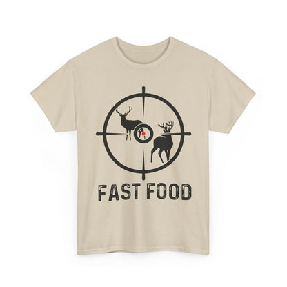 Deer Hunting Shirt, Fast Food Deer Hunting Lovers, Hunting Season Hunter Men Dad T-Shirt