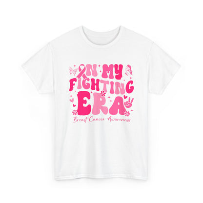 Breast Cancer Awareness T-Shirt, In My Fighting Era, Breast Cancer Awareness Women Men T-Shirt