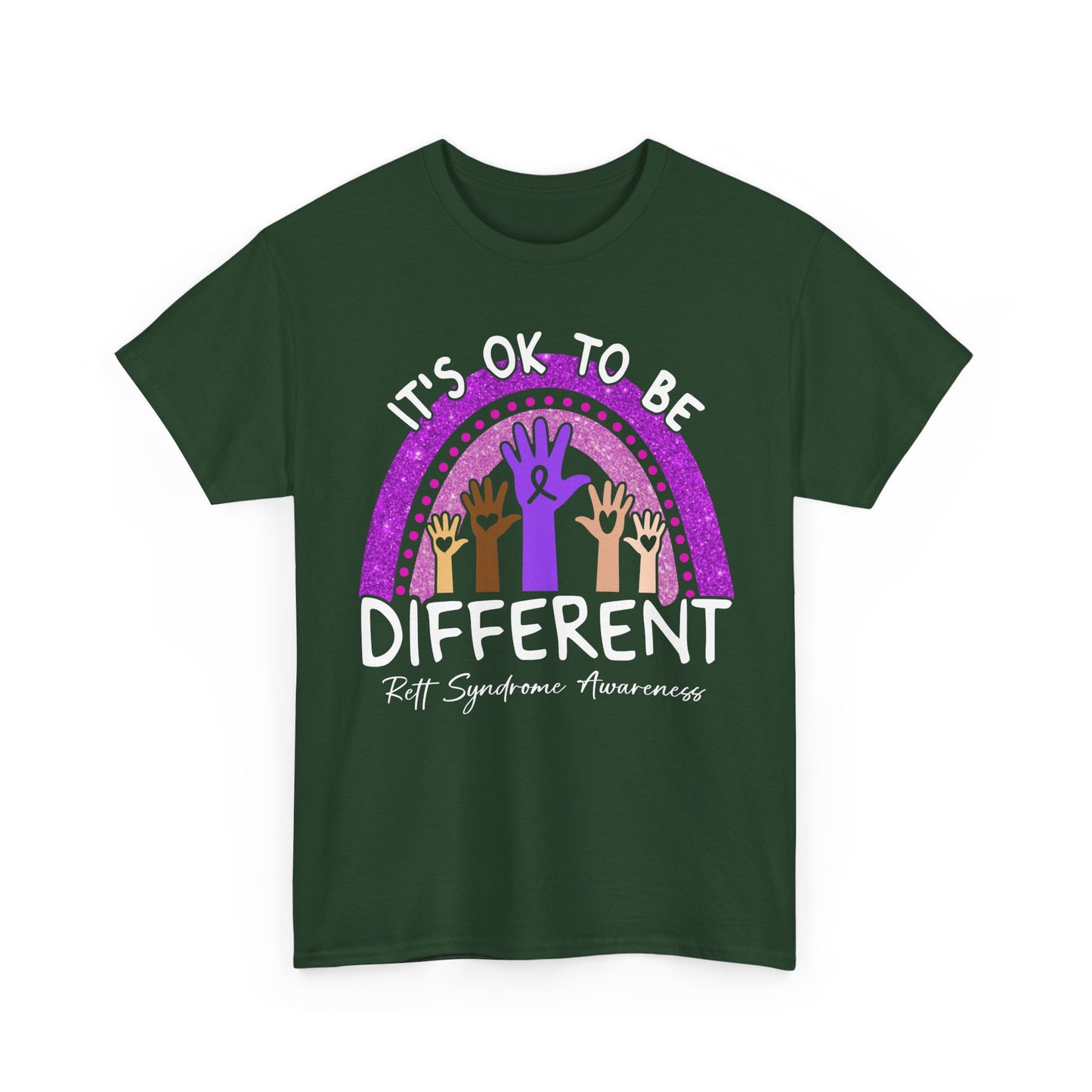 It's Ok To Be Different Rett Syndrome Awareness T-Shirt