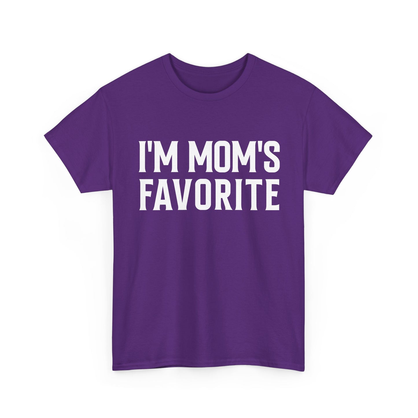 Mom T-Shirt, I'm Mom's Favorite, Funny Kid Saying Birthday Kids T-Shirt