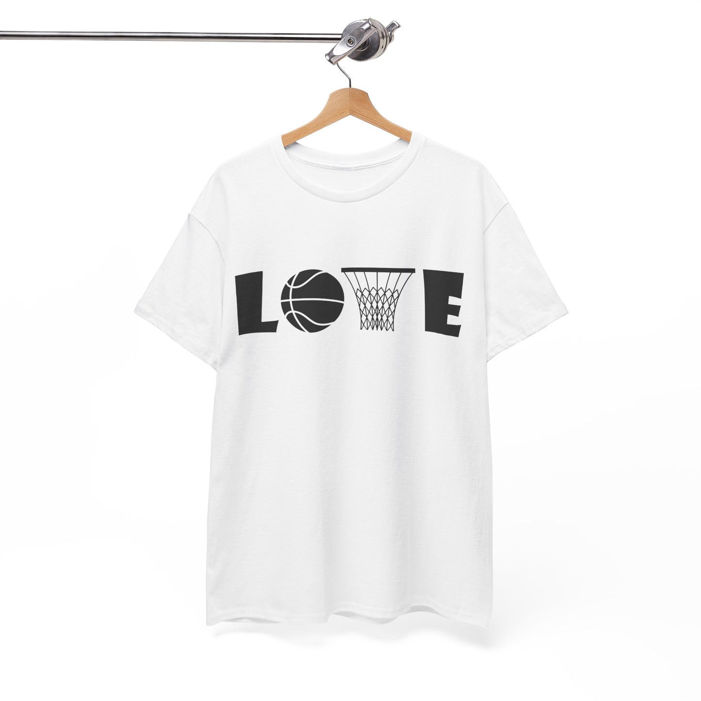 Love Basketball Shirt, Basketball Lovers Sport Fans, Basketball Player Women Men T-Shirt