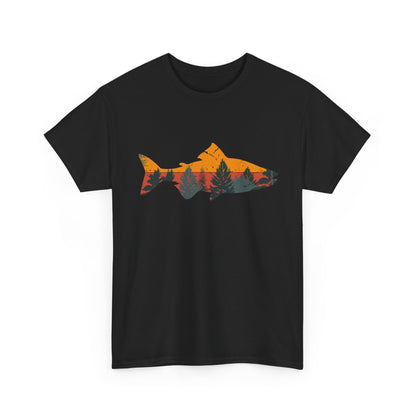 Fishing Shirt, Fisherman Fishing Season Lovers Gifts, Nature Outdoor Fish T-Shirt