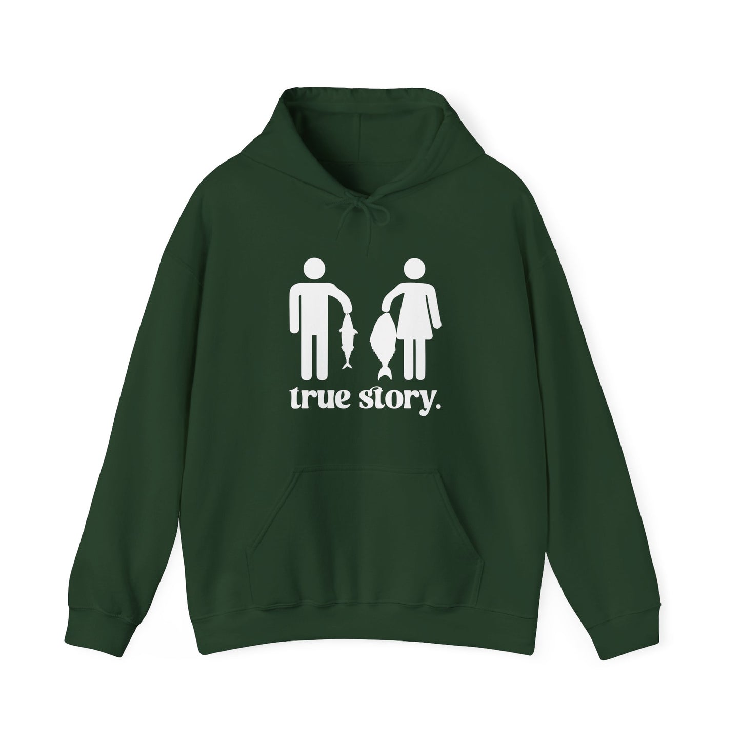 Fishing Hoodie, True Story Fishing, Fishing Season Lovers Gifts Fisherman Hoodie