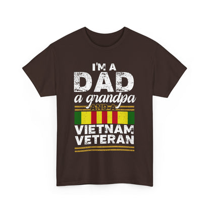 Veterans Day Shirt, I'm a Dad a Grandpa Vietnam Veteran, Veterans Day Shirt