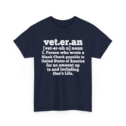 Veteran Definition Shirt, Veteran Dad Grandpa, Veterans Day Patriotic Shirt