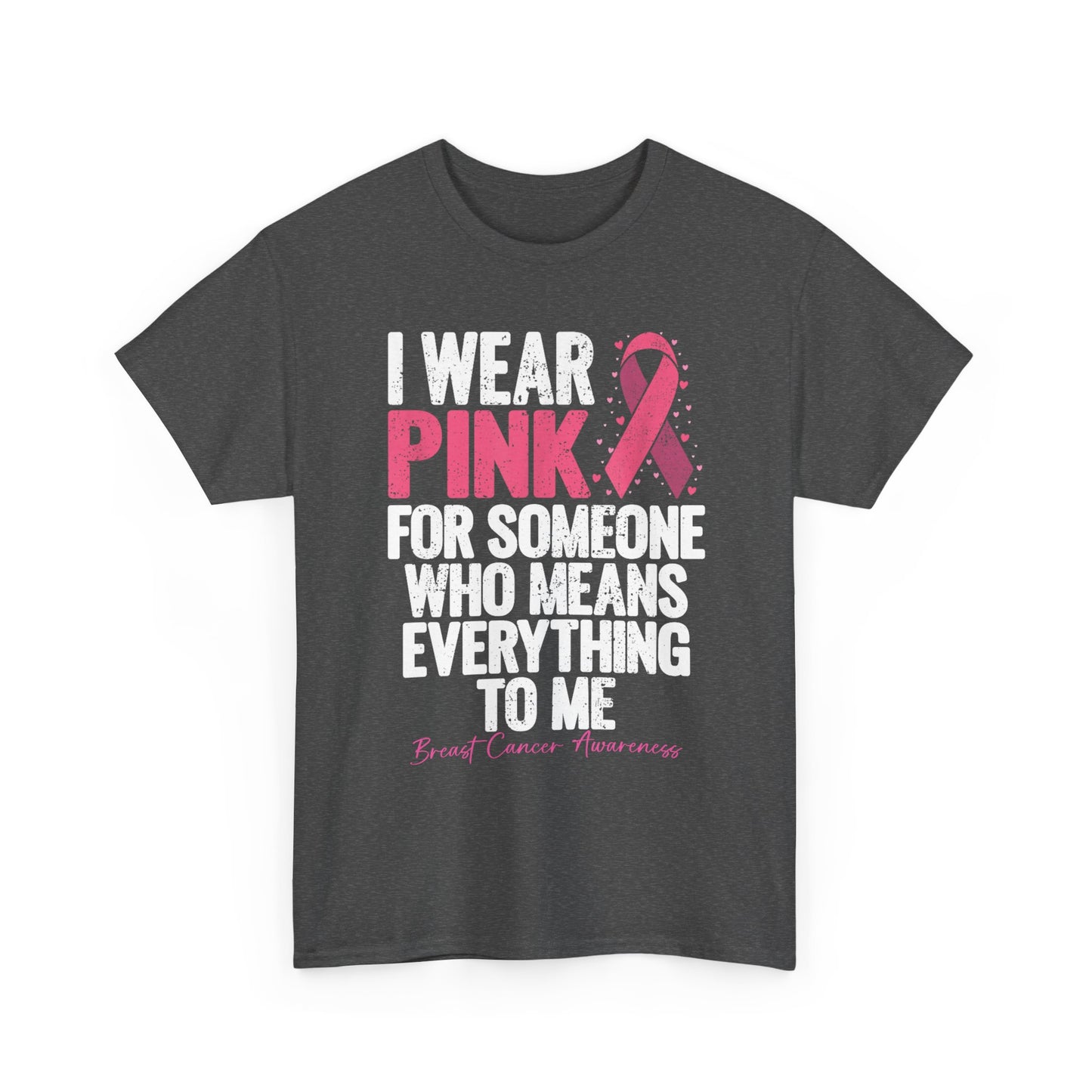Breast Cancer Awareness T-Shirt, I Wear Pink Ribbon, Breast Cancer Warriors Women Shirt