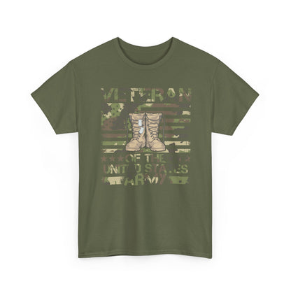 Veterans Day Shirt, Veteran Camo American Flag, Veteran Dad Men T-Shirt
