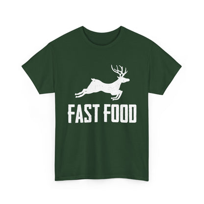 Deer Hunting Fast Food T-Shirt, Deer Hunting Lovers Hunting Season Hunter Dad Men T-Shirt