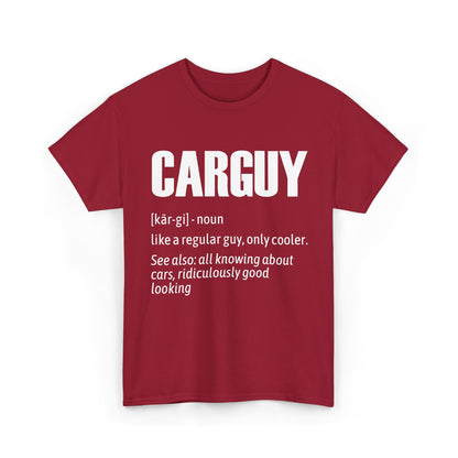 Car Guy Definition T-Shirt, Car Lovers Gifts, Car Racer Racing Funny Shirt
