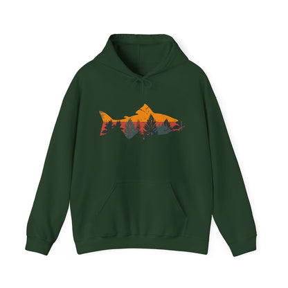 Fishing Hoodie, Fisherman Fishing Season Lovers Gifts, Nature Outdoor Fish Hoodie
