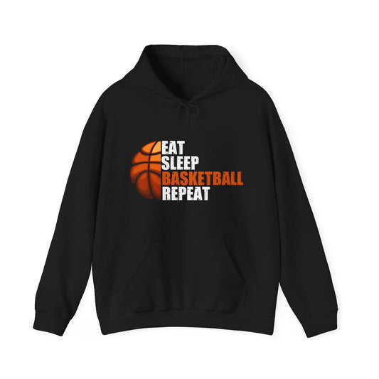 Basketball Hoodie, Eat Sleep Basketball Repeat, Basketball Player Women Men Hoodie