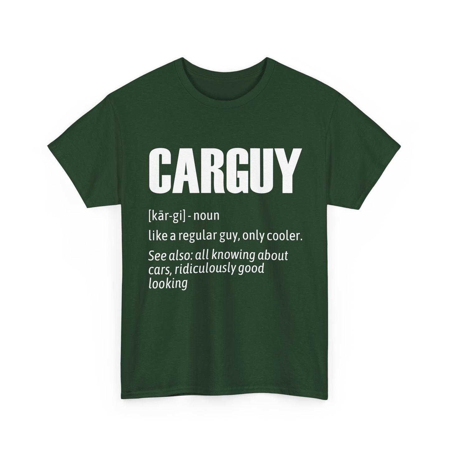 Car Guy Definition T-Shirt, Car Lovers Gifts, Car Racer Racing Funny Shirt