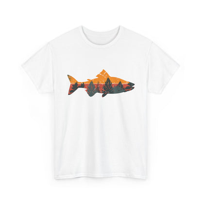 Fishing Shirt, Fisherman Fishing Season Lovers Gifts, Nature Outdoor Fish T-Shirt