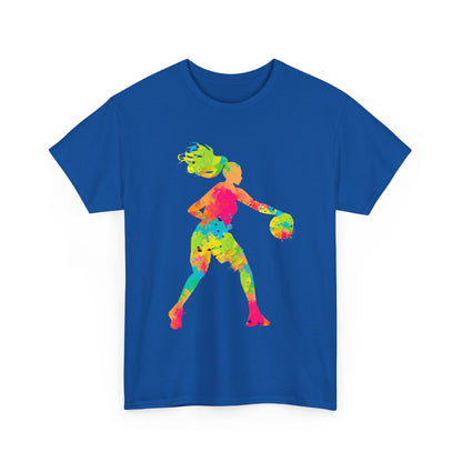 Basketball Girl Shirt, Basketball Sport Lovers, Basketball Player Women Girls T-Shirt