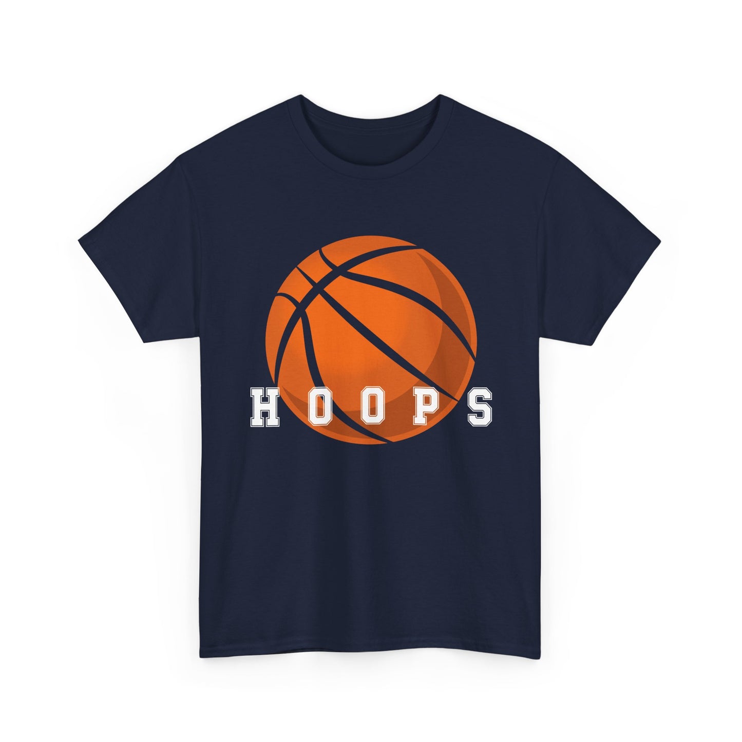 Hoops Basketball T-Shirt, Sports Lovers Basketball Fans, Basketball Player T-Shirt