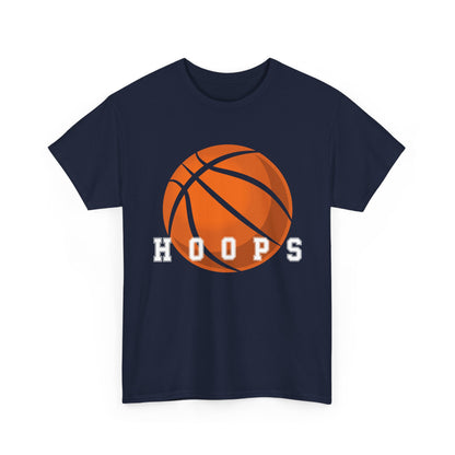 Hoops Basketball T-Shirt, Sports Lovers Basketball Fans, Basketball Player T-Shirt