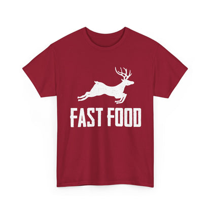 Deer Hunting Fast Food T-Shirt, Deer Hunting Lovers Hunting Season Hunter Dad Men T-Shirt