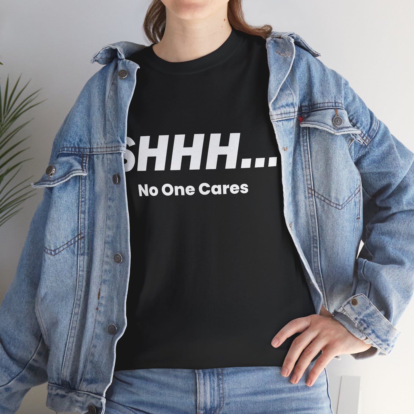 Car Gut Shirt, Cars Owner, Car Racing Lovers Gifts, Shhh No One Cares T-Shirt