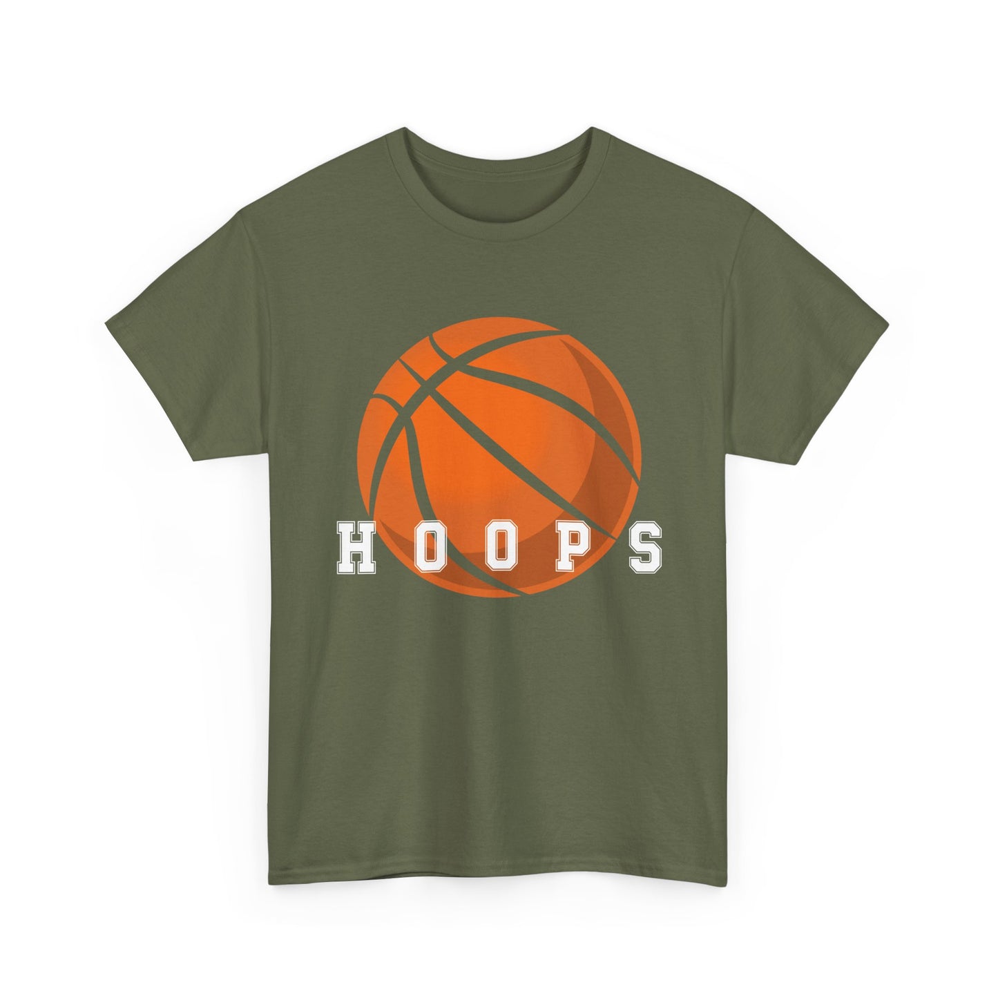Hoops Basketball T-Shirt, Sports Lovers Basketball Fans, Basketball Player T-Shirt