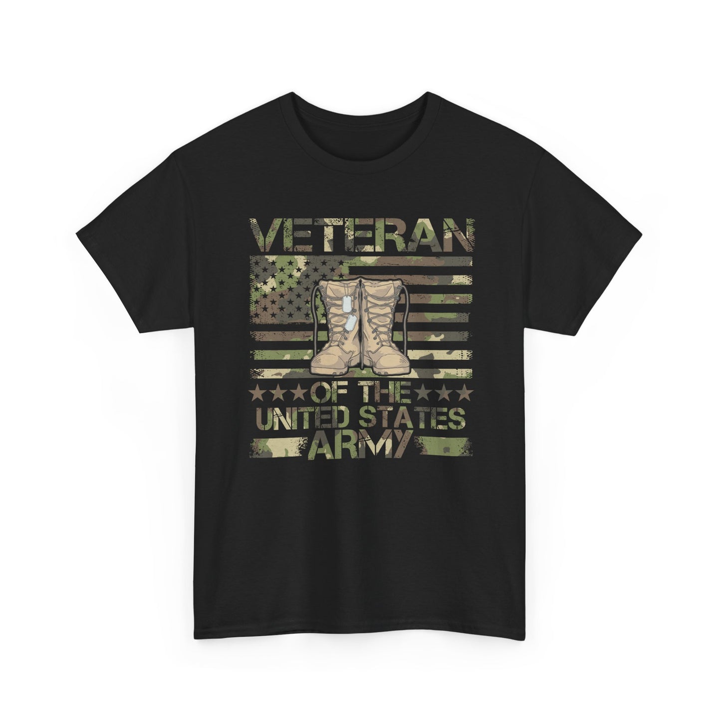Veterans Day Shirt, Veteran Camo American Flag, Veteran Dad Men T-Shirt