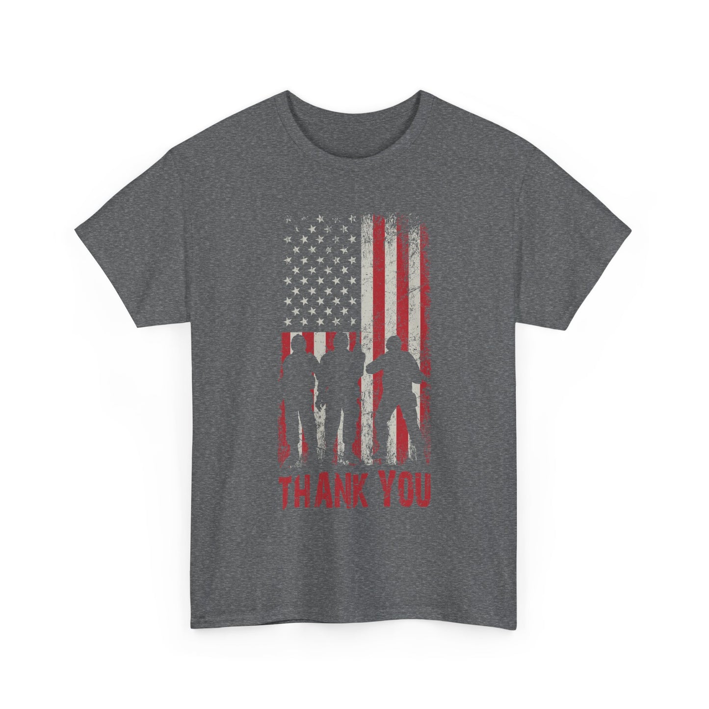 Veteran Shirt, Thank You, Veterans American Flag Patriotic T-Shirt